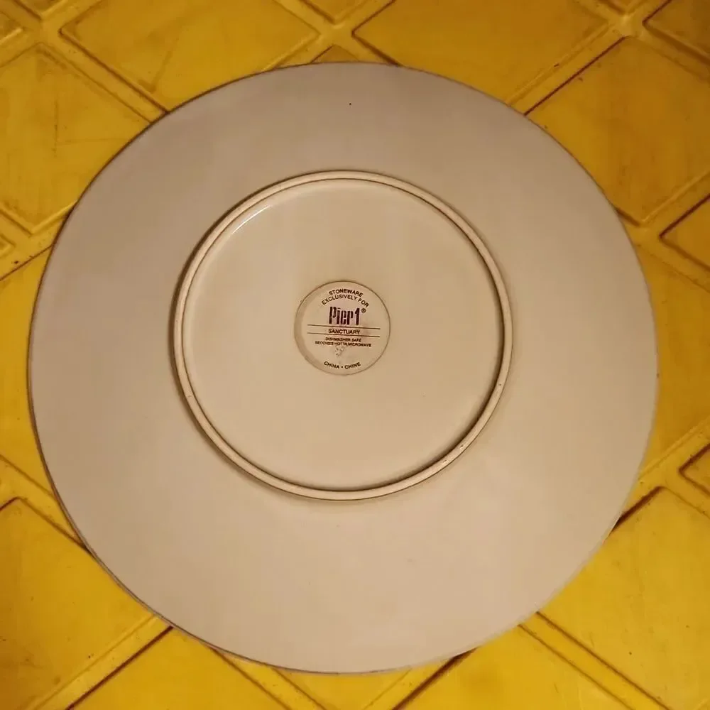 Pier 1 Sanctuary Dinner Plate 11.5
